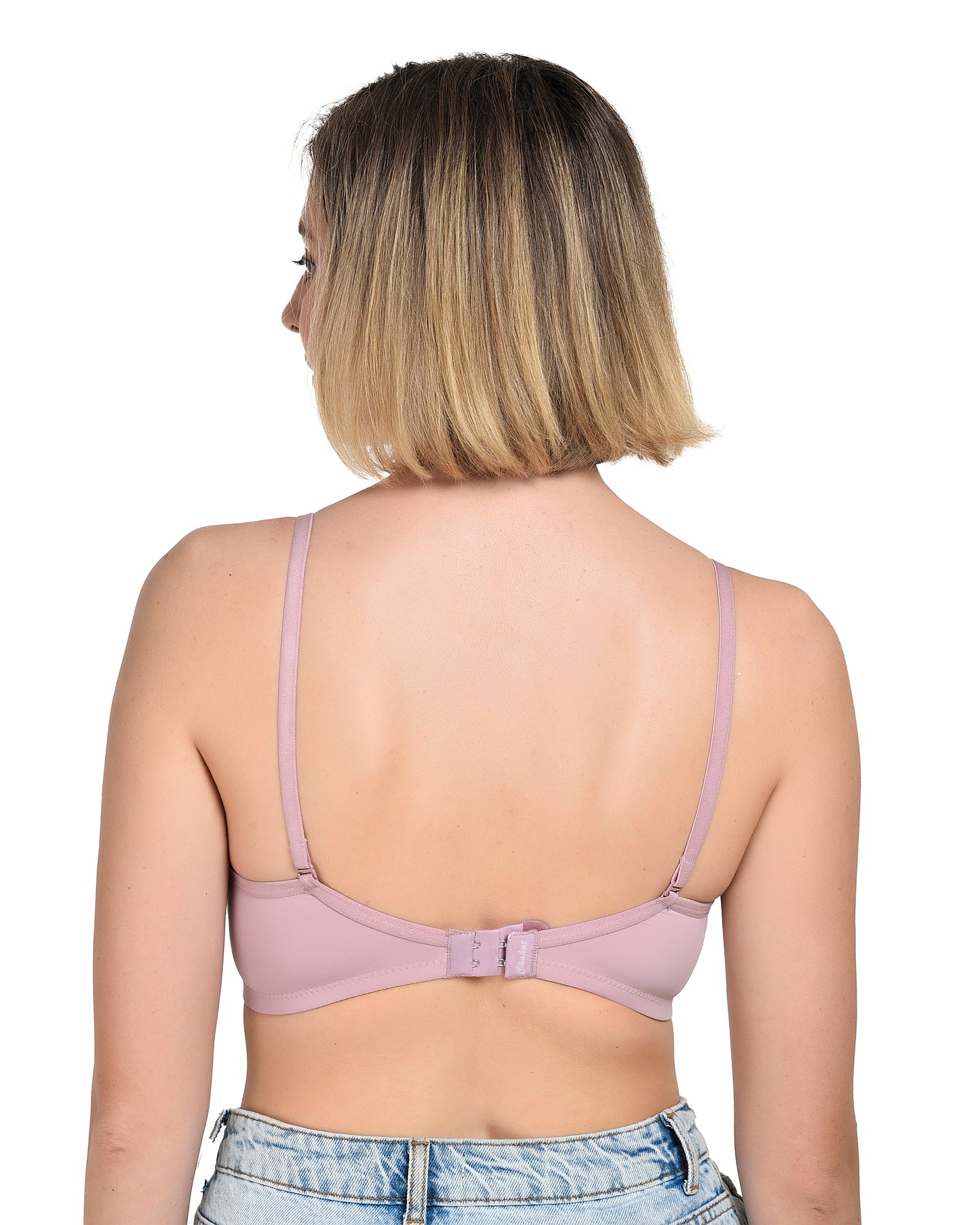 Chahat Women's PU-6001 Cotton Padded Seamless Wire-Free Full Cup T-Shirt Bra Comfortable Everyday Support