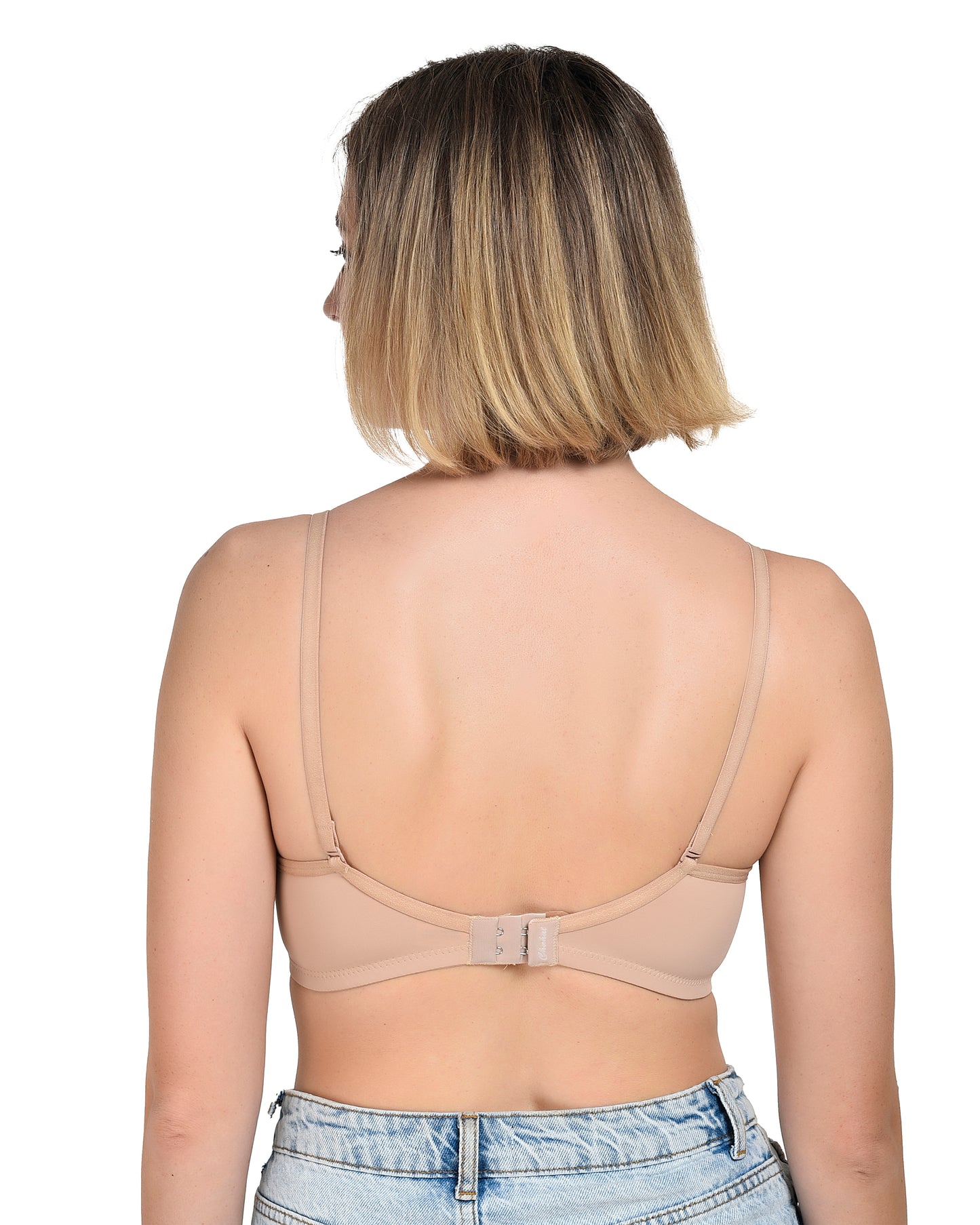 Chahat Women's PU-6001 Cotton Padded Seamless Wire-Free Full Cup T-Shirt Bra Comfortable Everyday Support