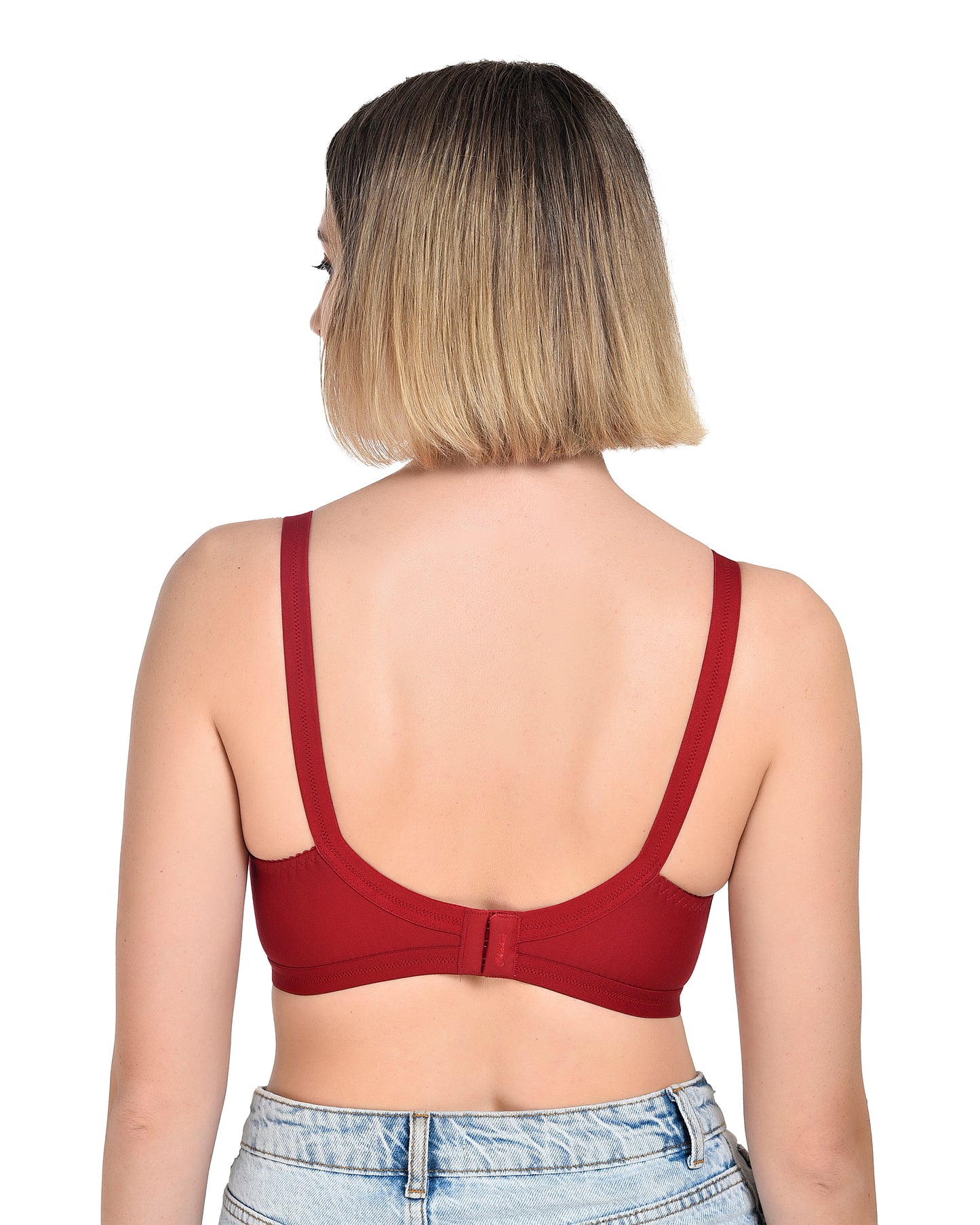 Chahat Comfort Pack of 2 Cotton Non-Padded Wire-Free Bras for Women Cut & Sew,Soft, Breathable, Everyday Fit
