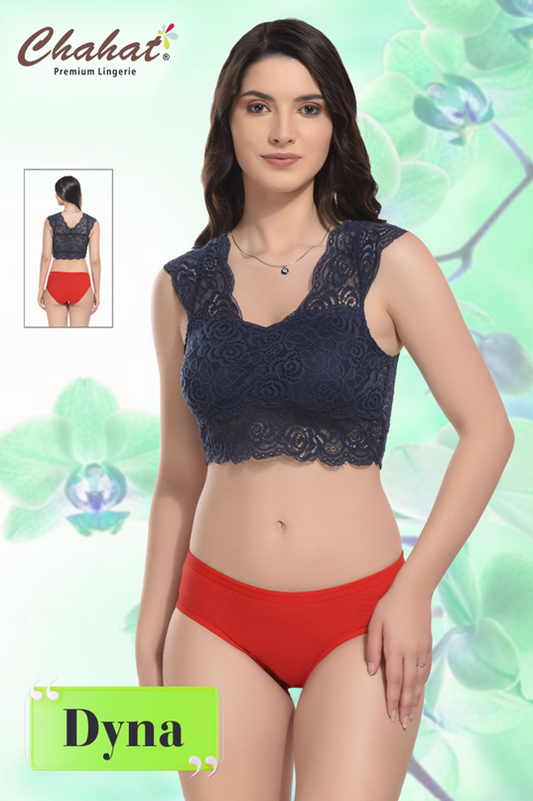 Chahat Dyna Pack of 3 Panties, 100% Pure Cotton Multicolour pack